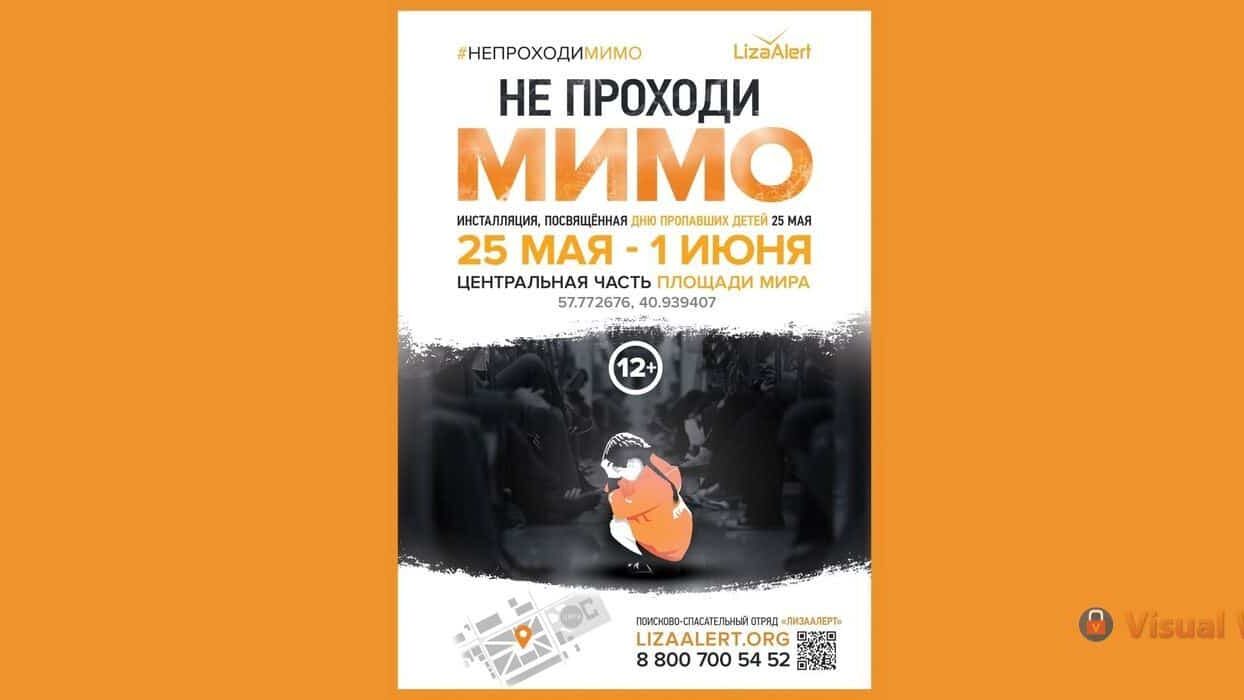 В Костроме начинает работу выставка «Не проходи мимо» от поискового отряда «Лиза Алерт»