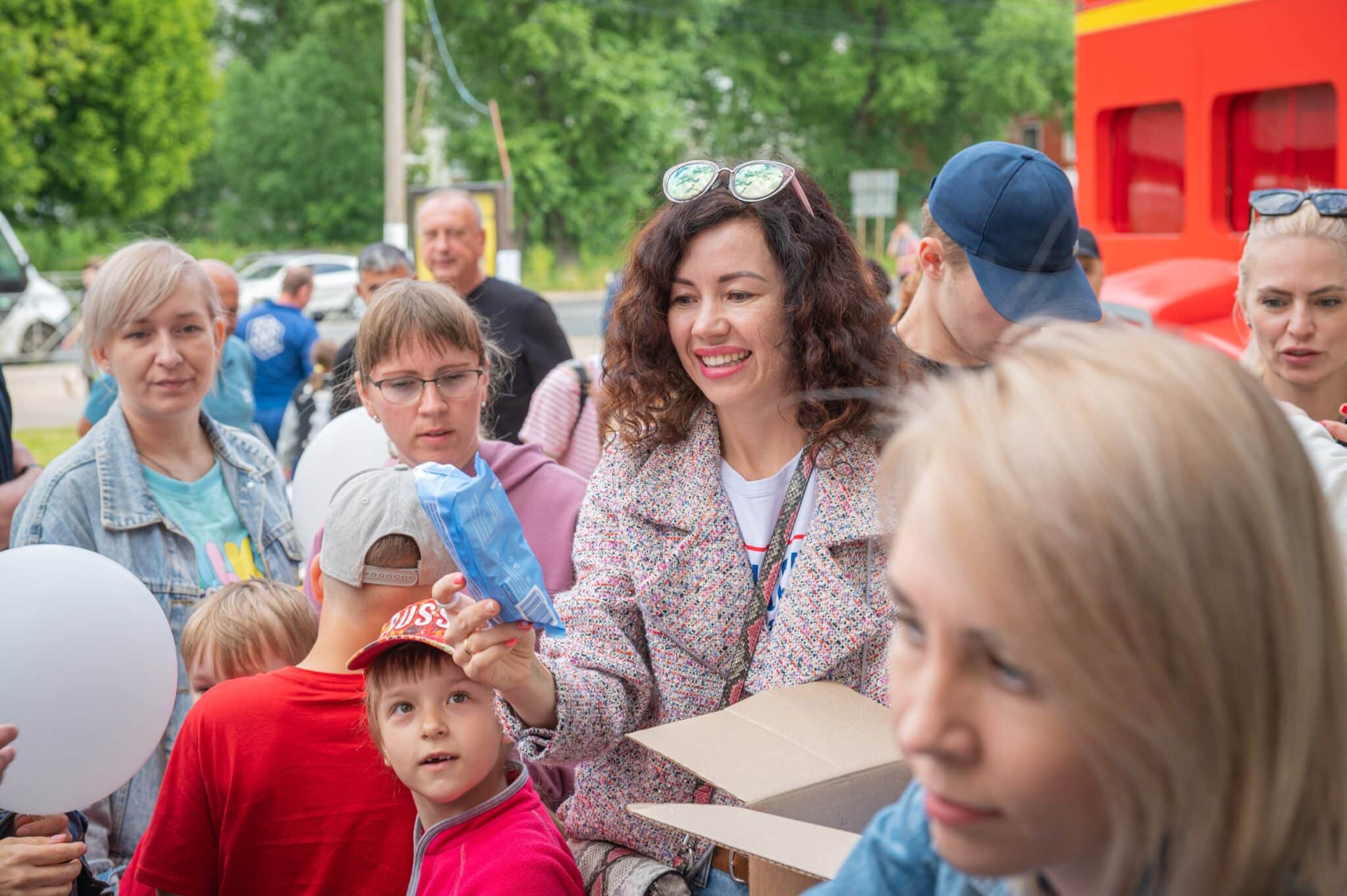 Большой летний праздник от «Русского радио» с призами и подарками состоялся в Костроме 24 июня