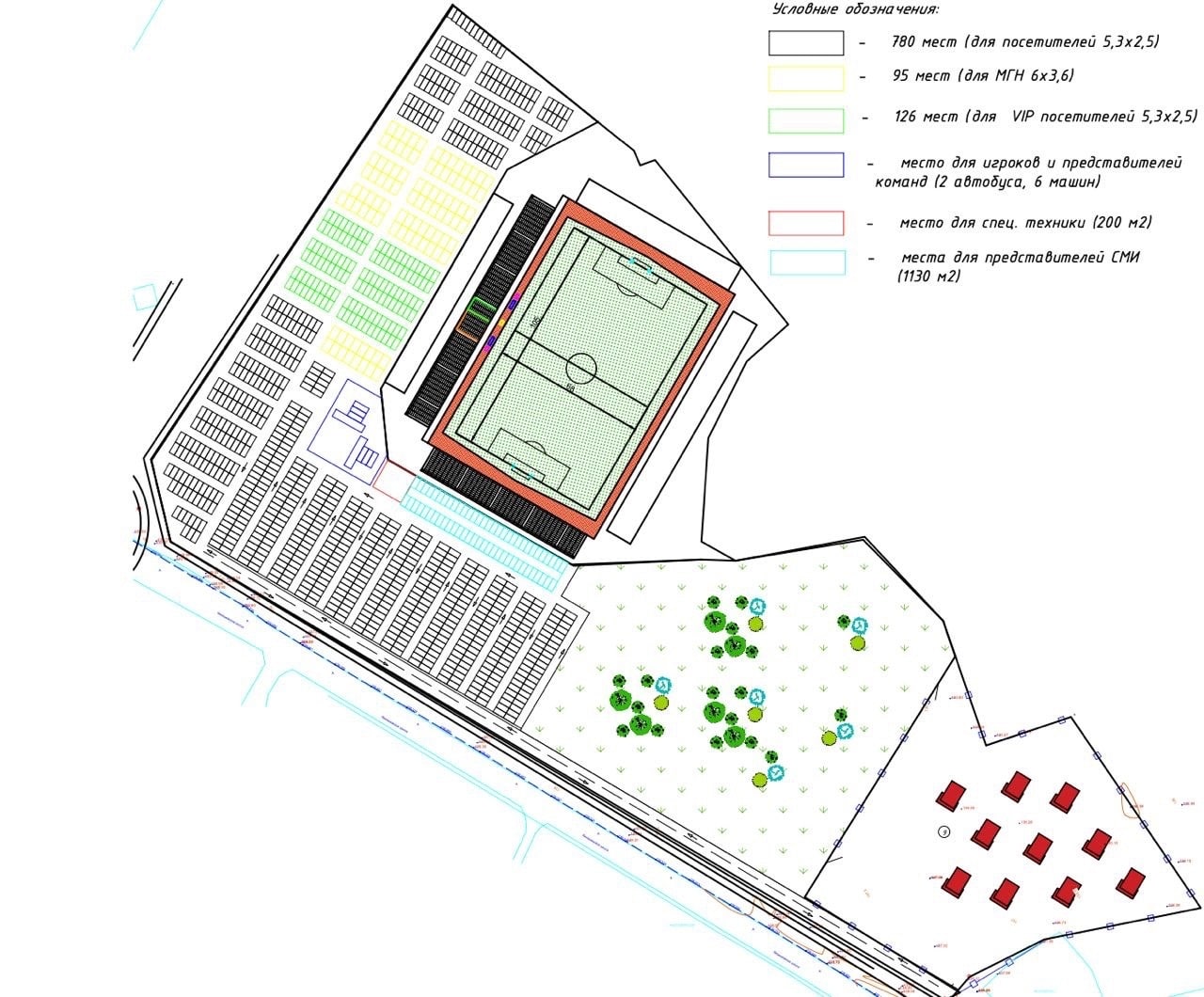 Костромичам представили эскиз будущего футбольного стадиона для "Спартака"