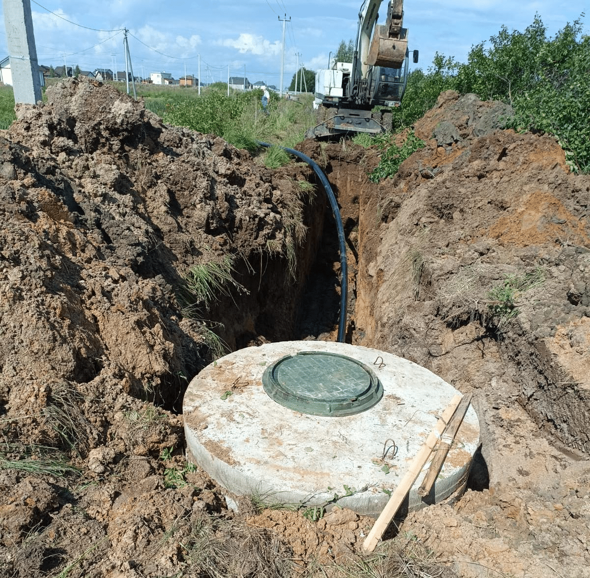 В Костроме земельные наделы для участников СВО подключили к водопроводу
