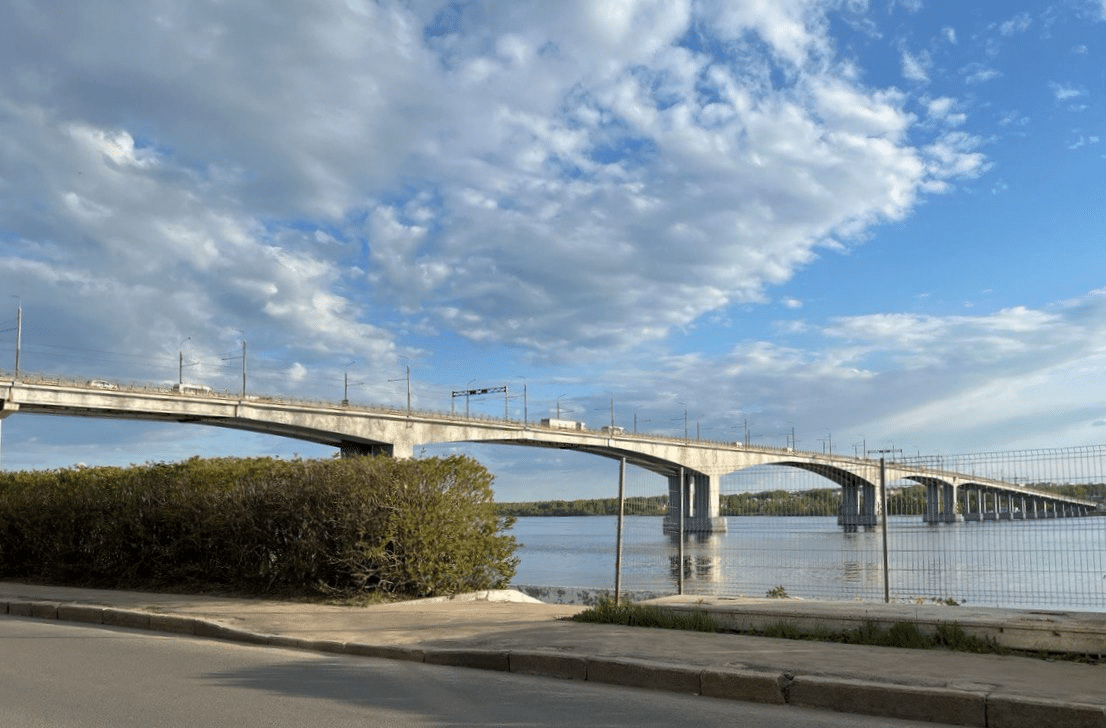 На мосту через Волгу в Костроме запустят систему реверсивного движения