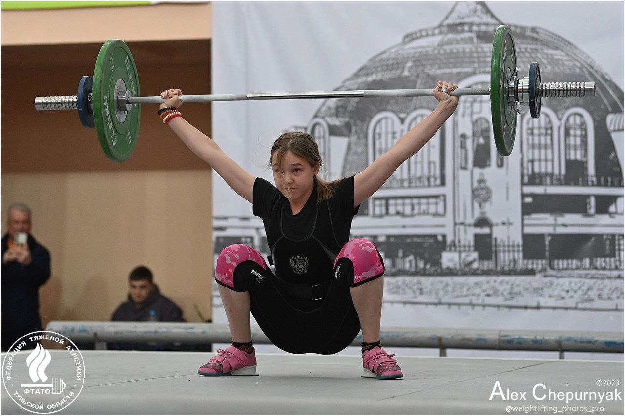 12-летняя костромичка победила во Всероссийском турнире по тяжёлой атлетике