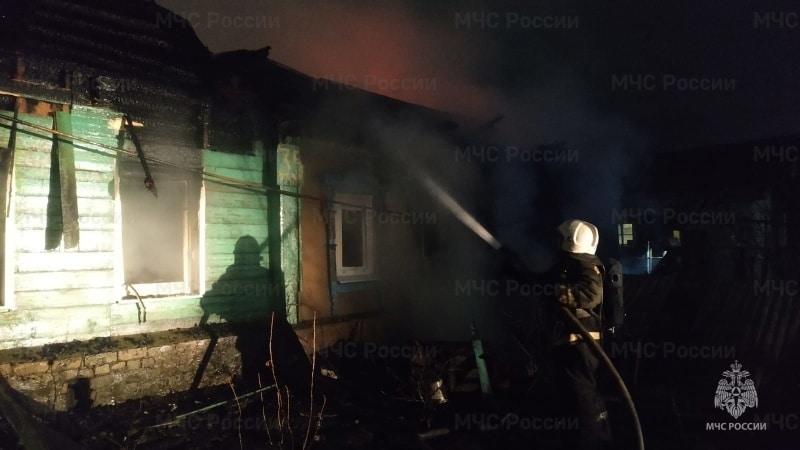 Пенсионерка пострадала в пожаре под Костромой