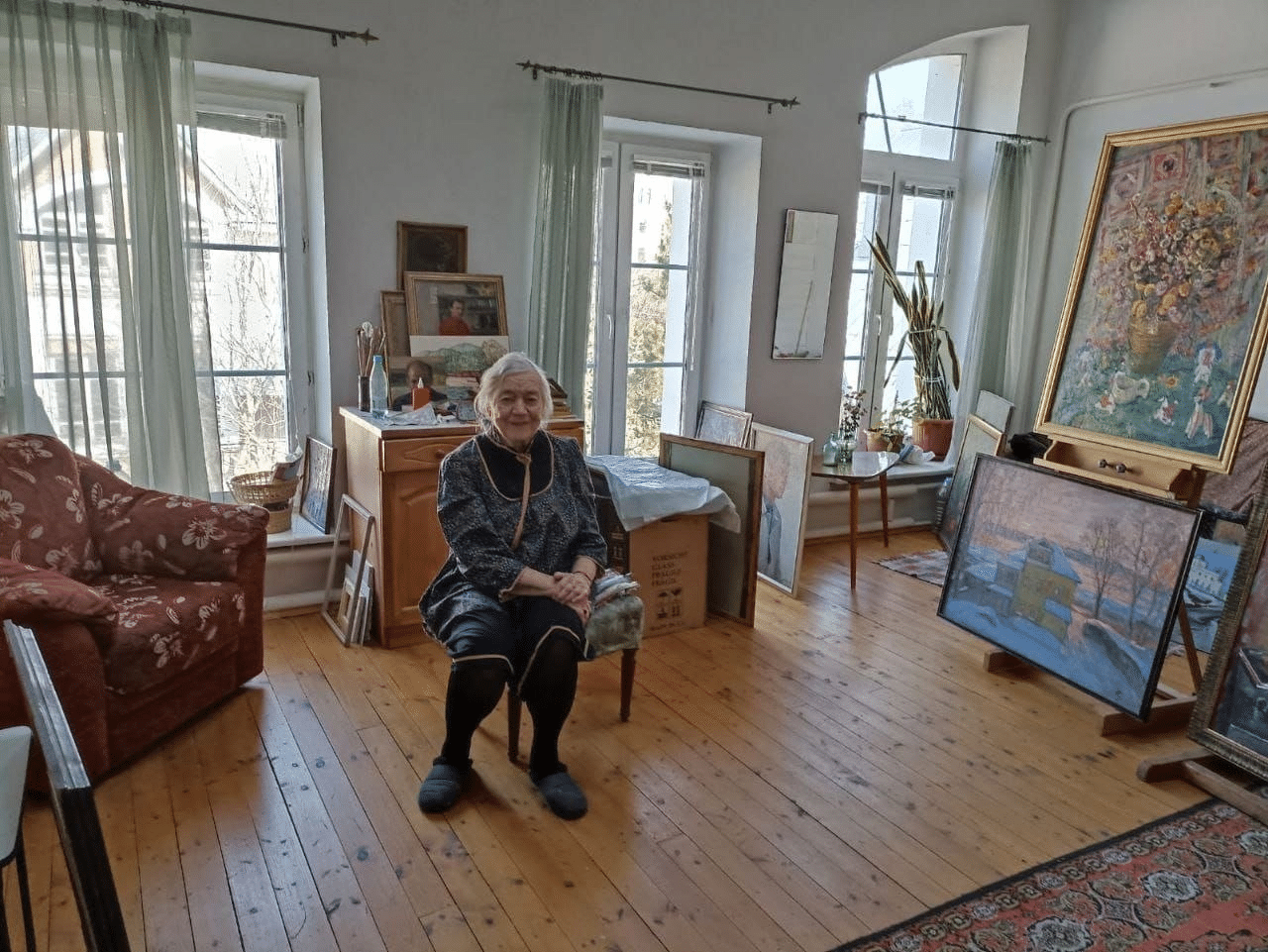 В Костроме скончалась известная художница Надежда Белых