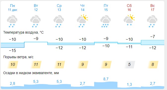 Всю неделю в Костроме будет бушевать метель