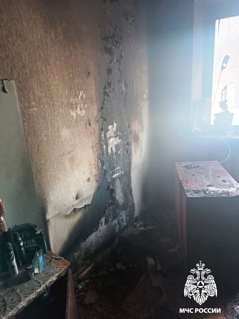 Телевизор устроил пожар в квартире костромича