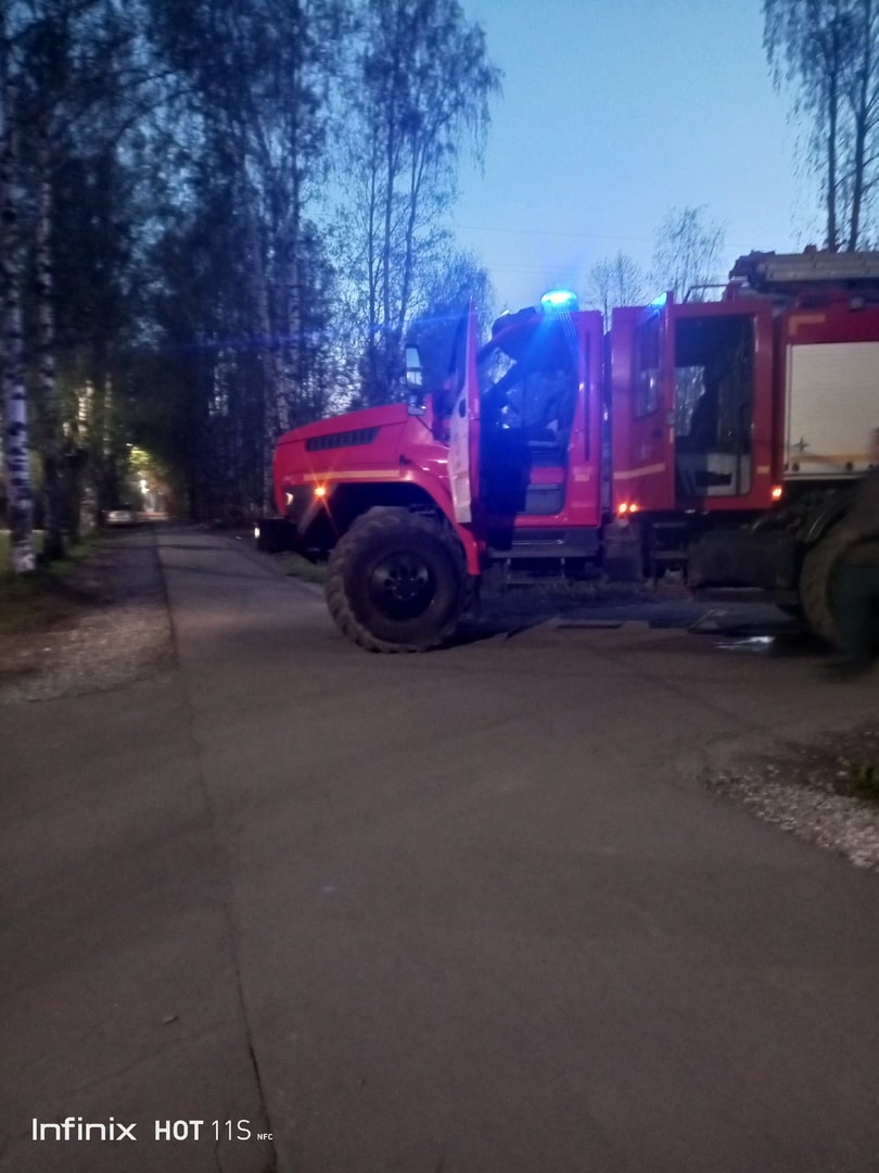 В Костромской области сгорел частный дом