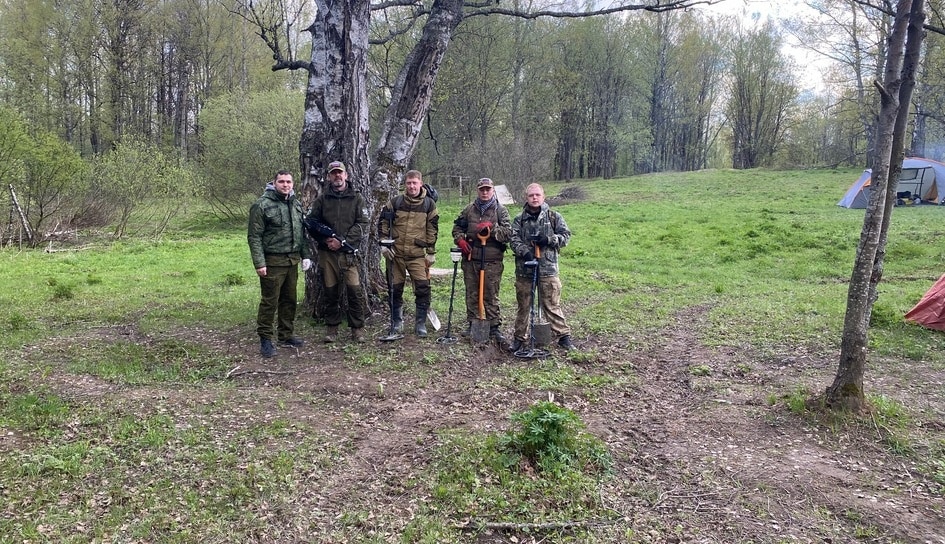 Криминалист из Костромы искал останки воинов ВОВ на Зайцевой горе