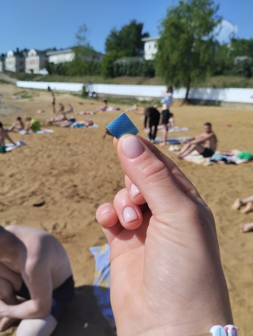 На центральном пляже в Костроме нашли опасные осколки