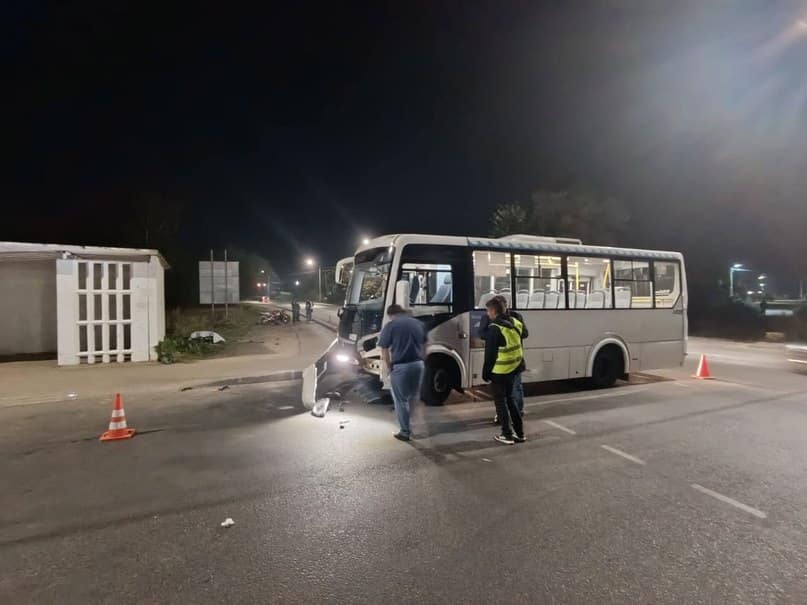 В Костроме погиб мотоциклист при столкновении с автобусом