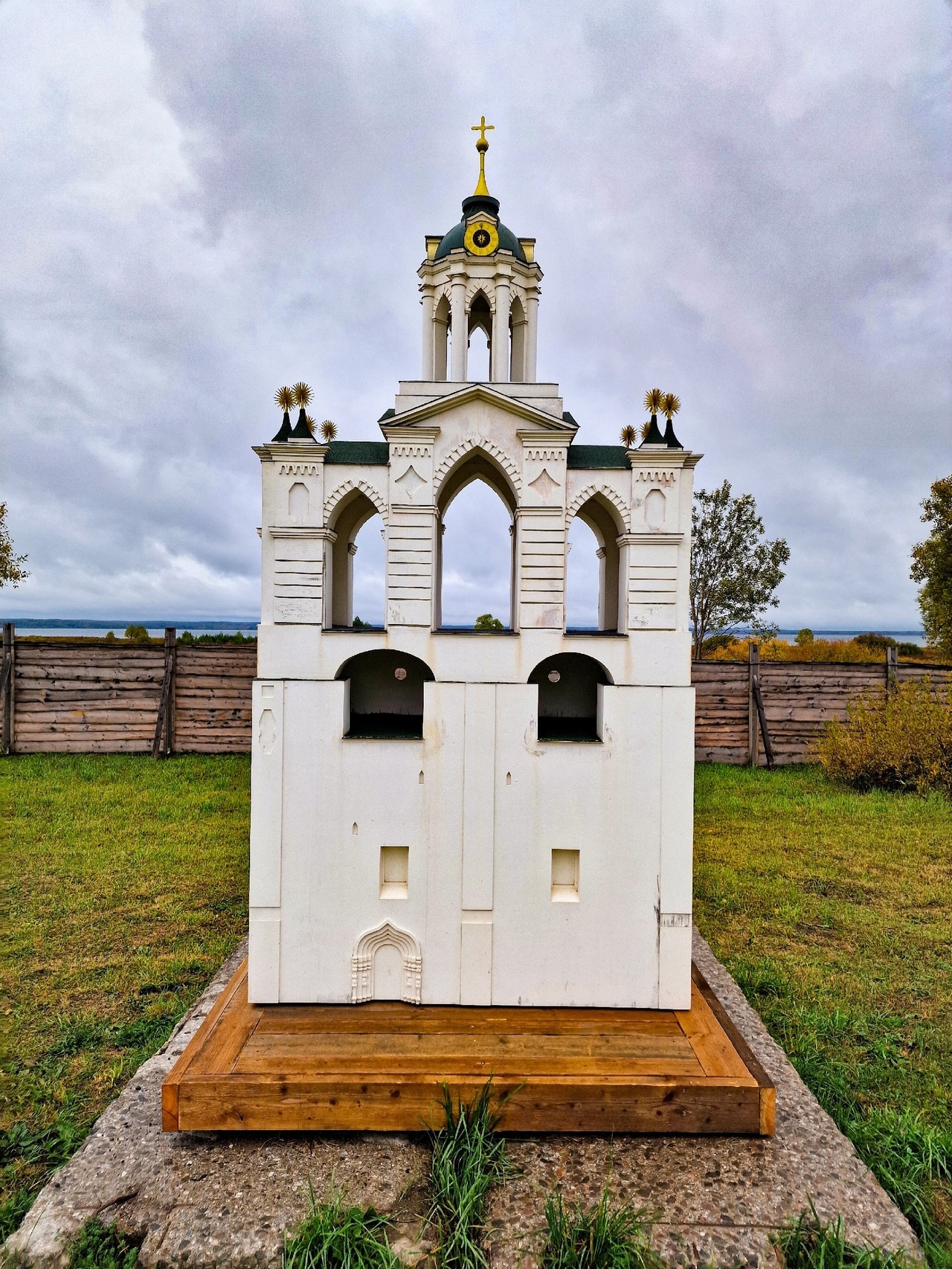 Костромскую пожарную каланчу установили в Переславле-Залесском