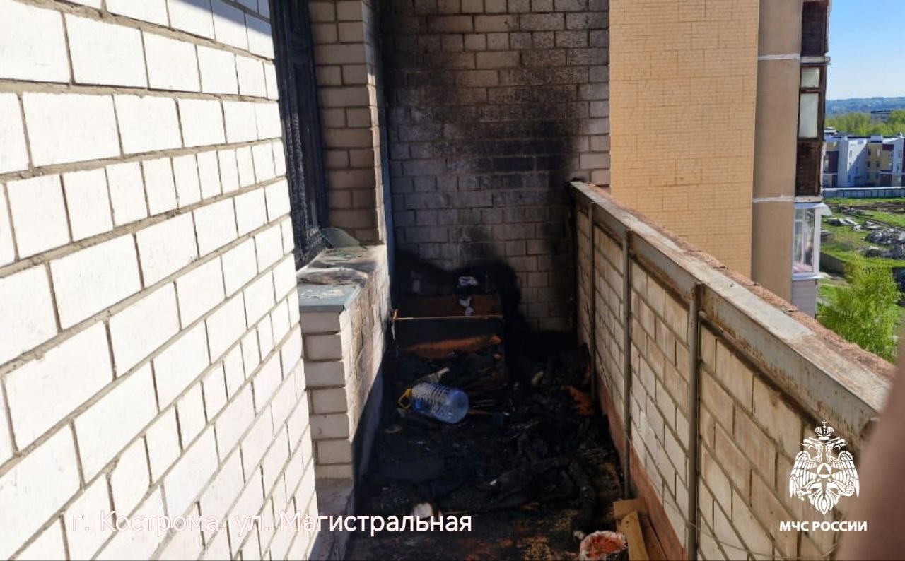За прошедшие сутки в Костромской области произошло четыре пожара