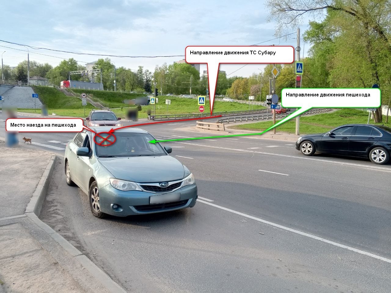 В Костроме на Нижней Дебре сбили девушку