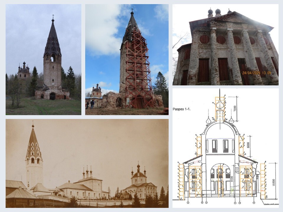 В глухой костромской деревне законсервировали старинную церковь