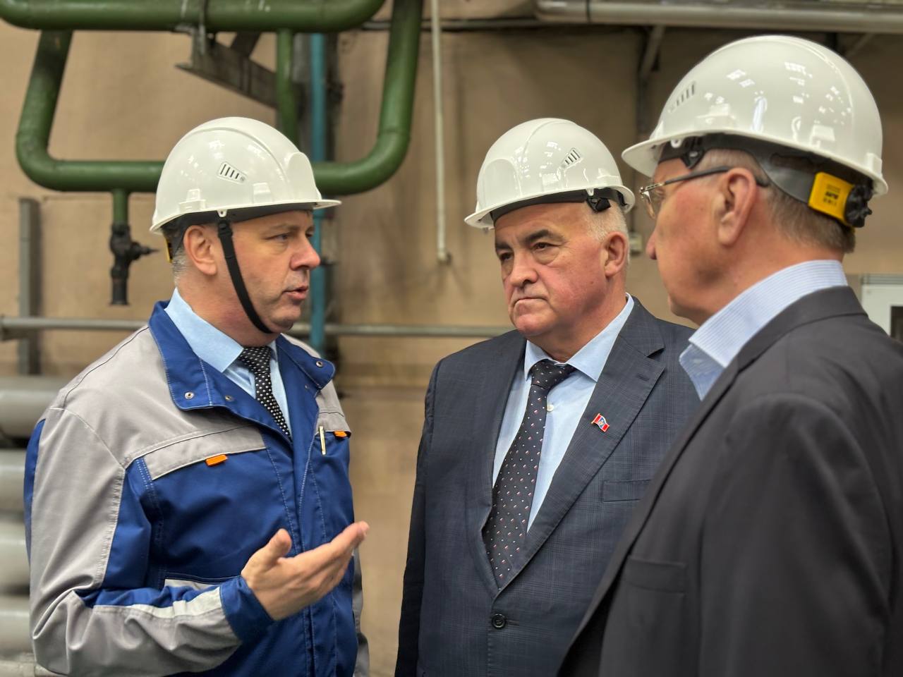 Благодарность от Путина получил трубный завод в Волгореченске
