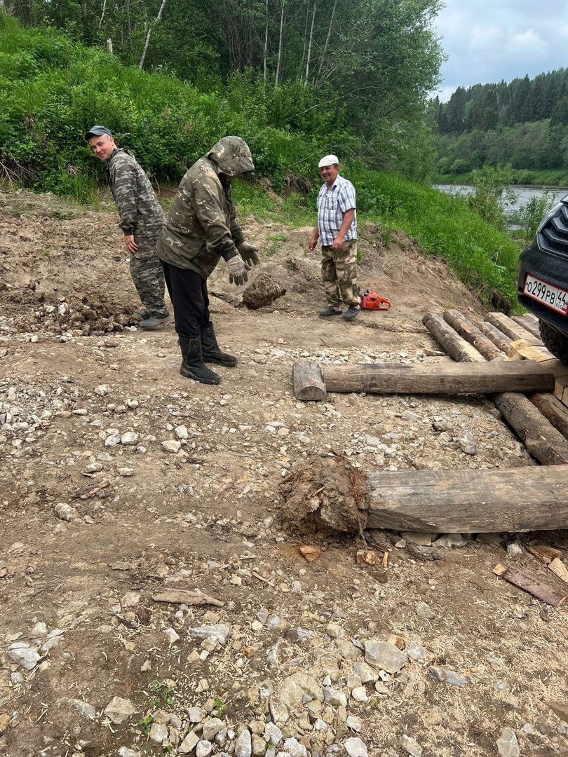 Жители костромского райцентра пожаловались на качество ремонта моста