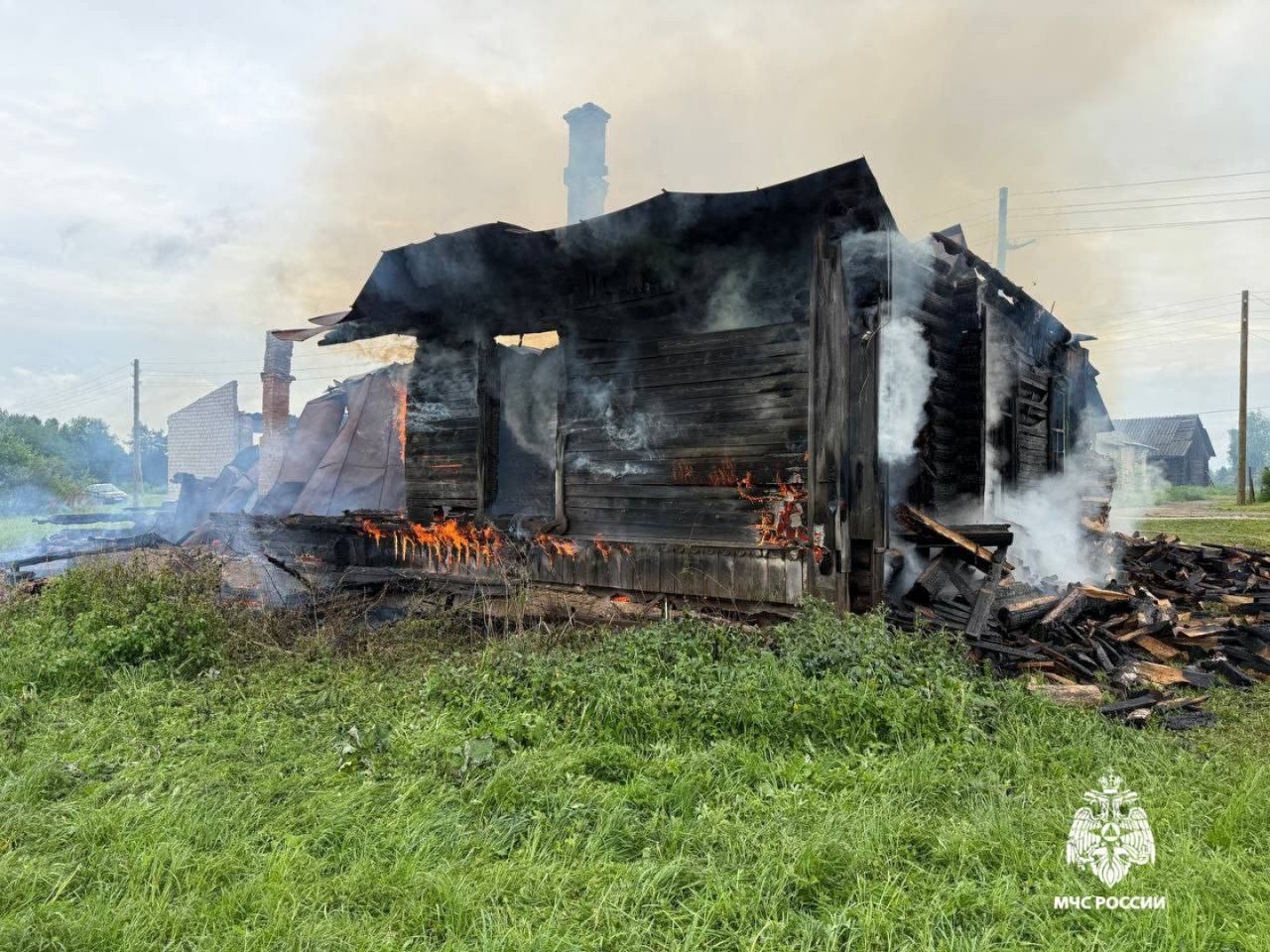 Детская шалость: появились подробности пожара в ДК под Костромой