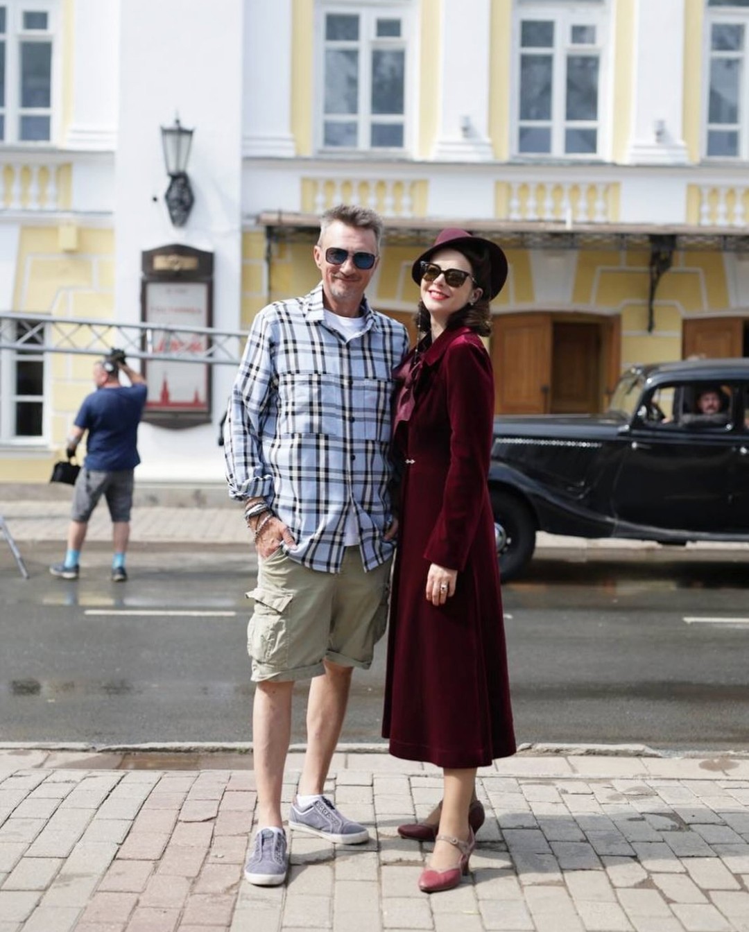 В Костроме заметили актрису Марину Александрову