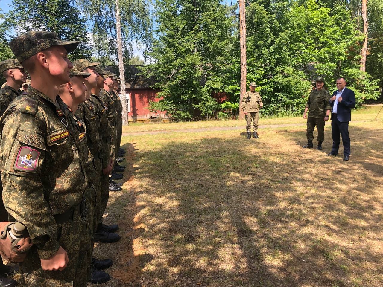 Костромские студенты готовятся принять военную присягу