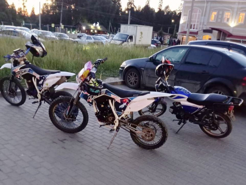 Костромские полицейские изъяли у подростков 19 мопедов