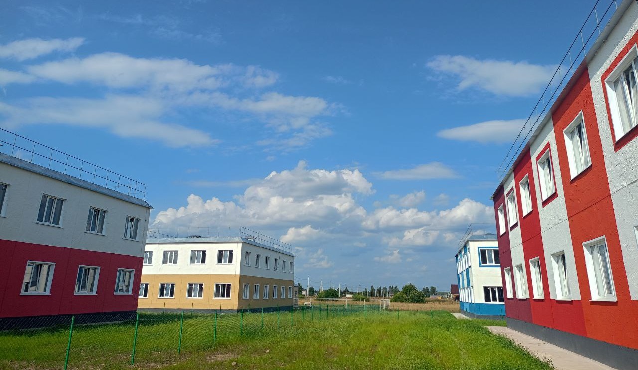 В костромском поселке Первом готовы новенькие четыре дома