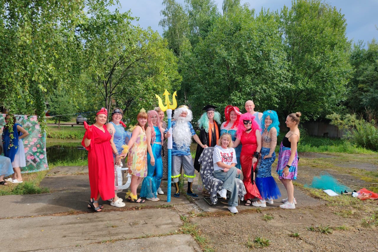В костромскую колонию приплыл Нептун