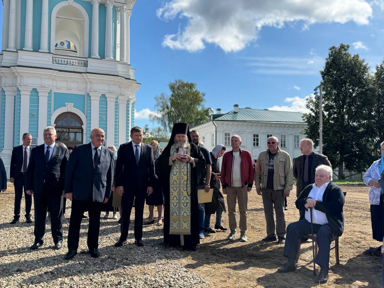 В Костроме началось строительство Успенского собора Костромского Кремля