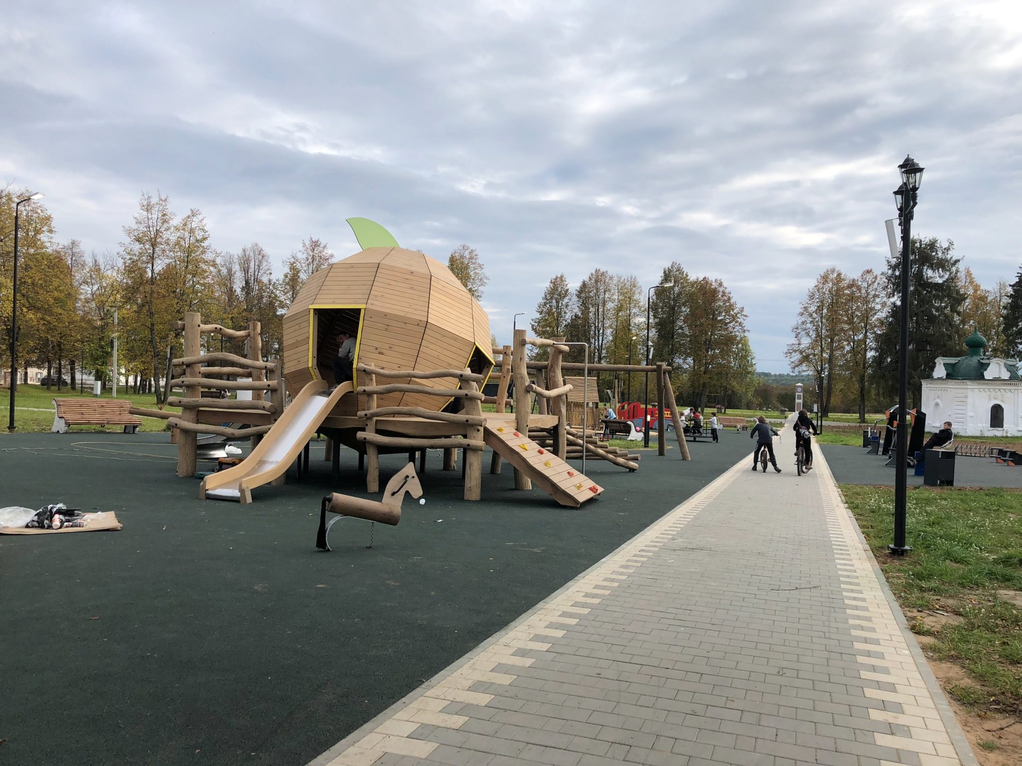 В костромской гусиной столице появился невероятный парк