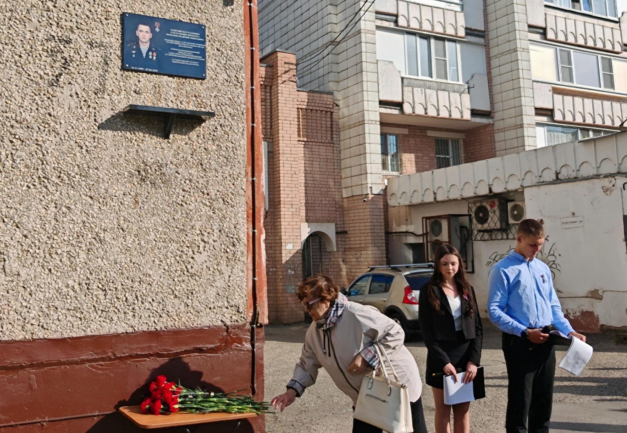 В Костроме открыли мемориальную доску на улице Ивана Сусанина