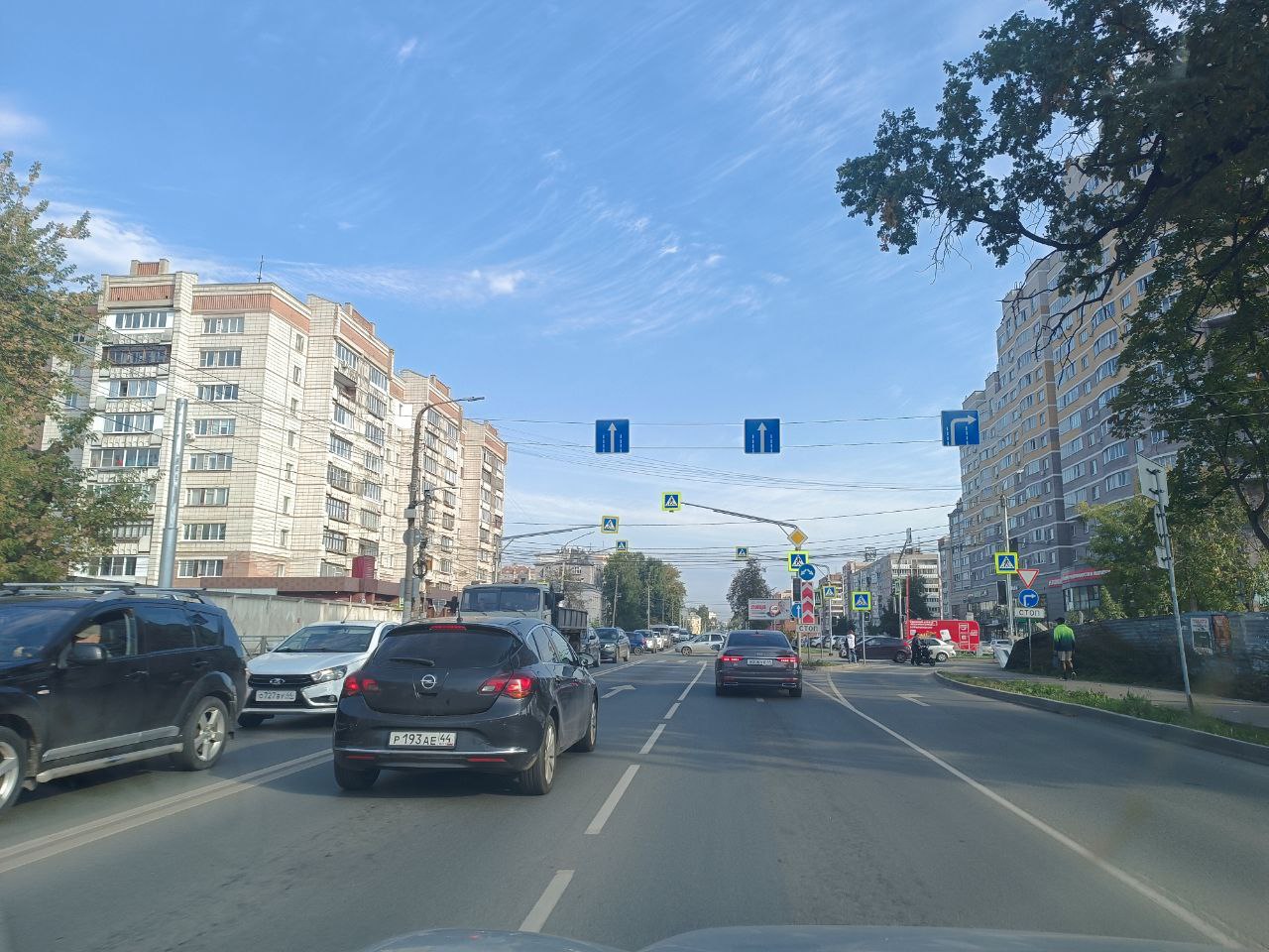 Первого сентября на главных перекрестках Костромы погасли светофоры