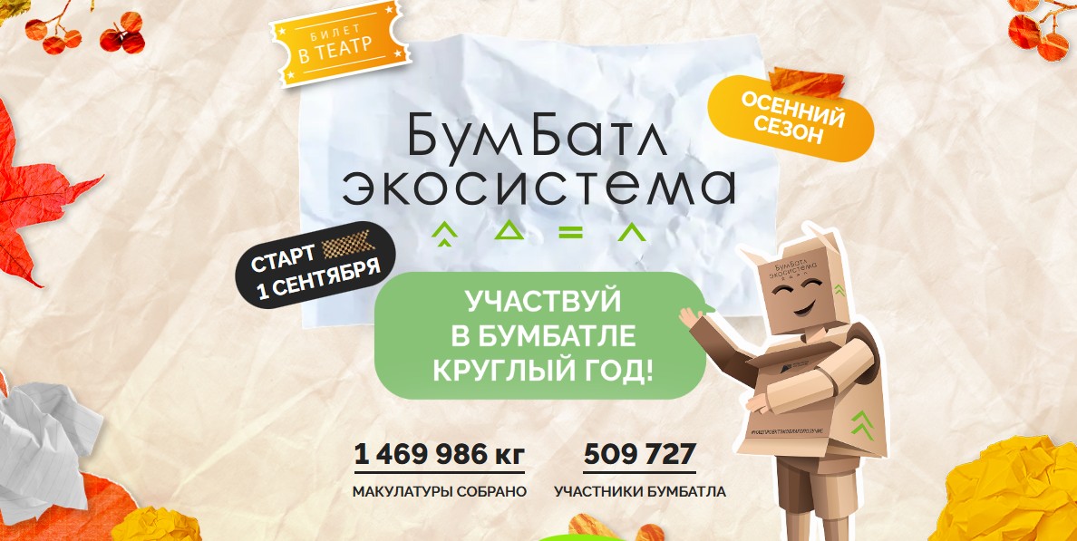 Костромичи собрали 43 килограмма макулатуры в рамках экоакции "БумБатл"