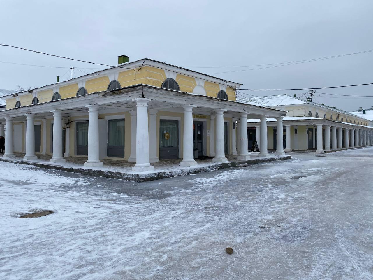 Таинственные подвалы старинных торговых рядов в Костроме сдают в аренду