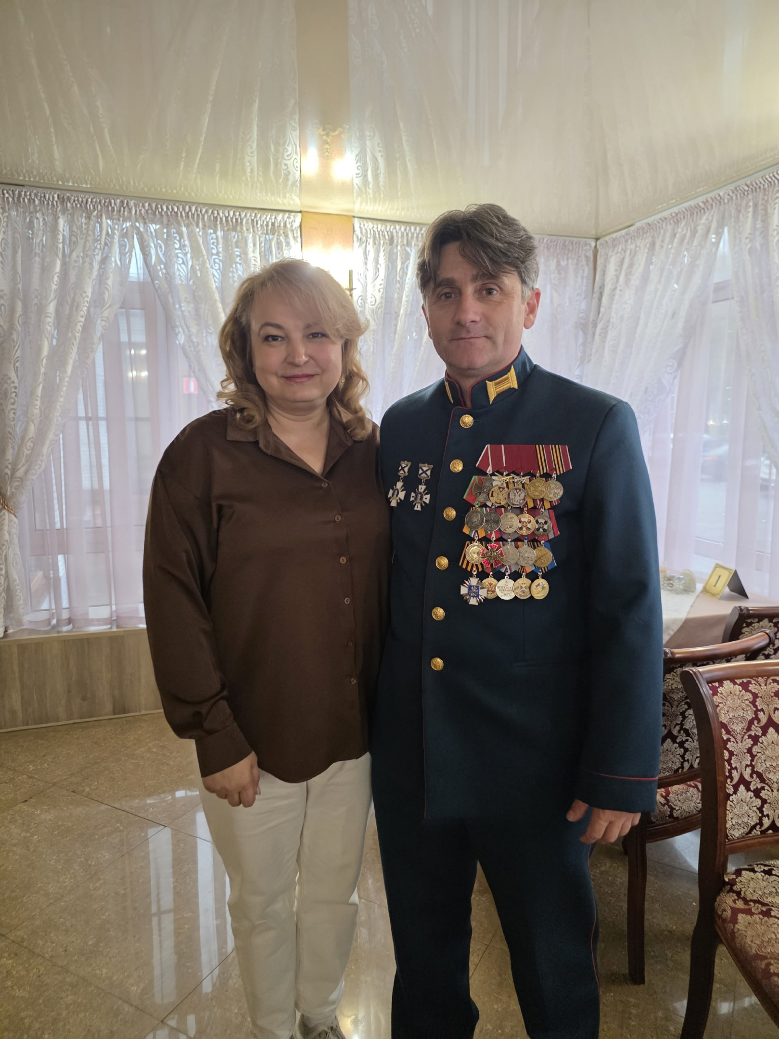 Легендарный сербский снайпер Деян Берич в Костроме встречается со школьниками