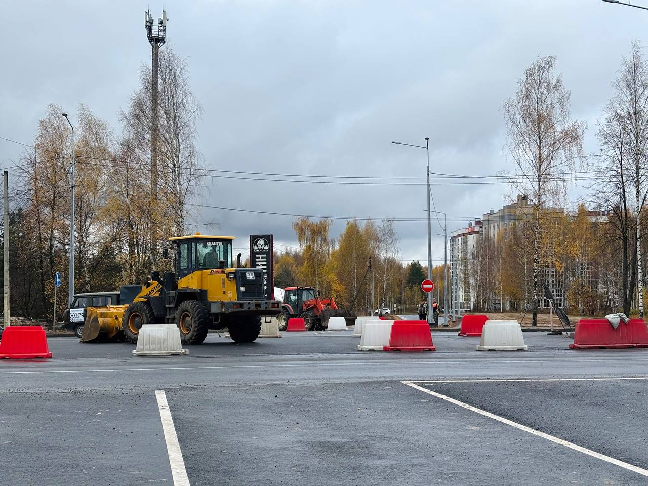 В Костроме завершается строительство новой транспортной магистрали