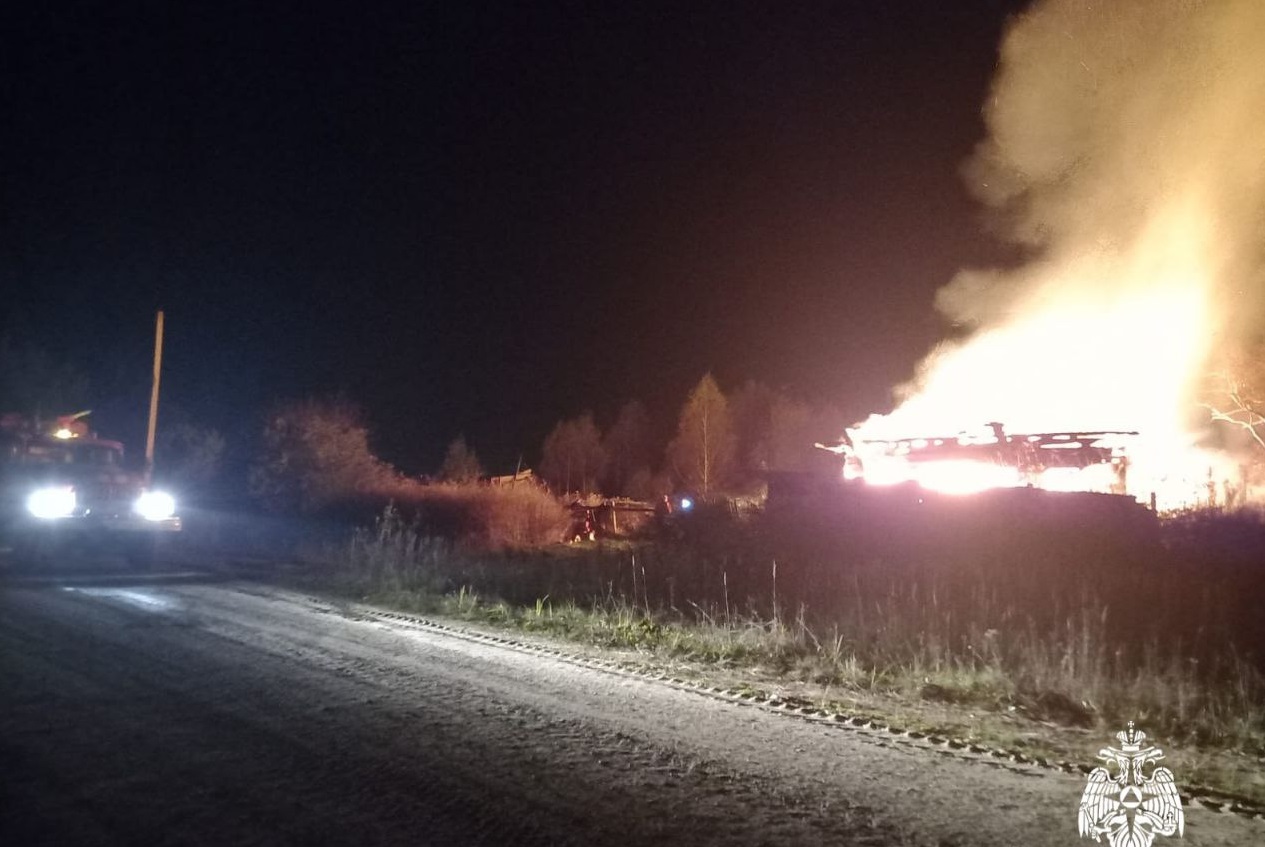 В дачном доме под Костромой заживо сгорел 62-летний мужчина