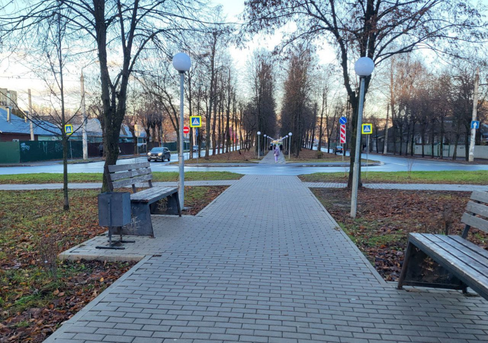 На аллее Дружбы народов в Костроме появятся арки и своды