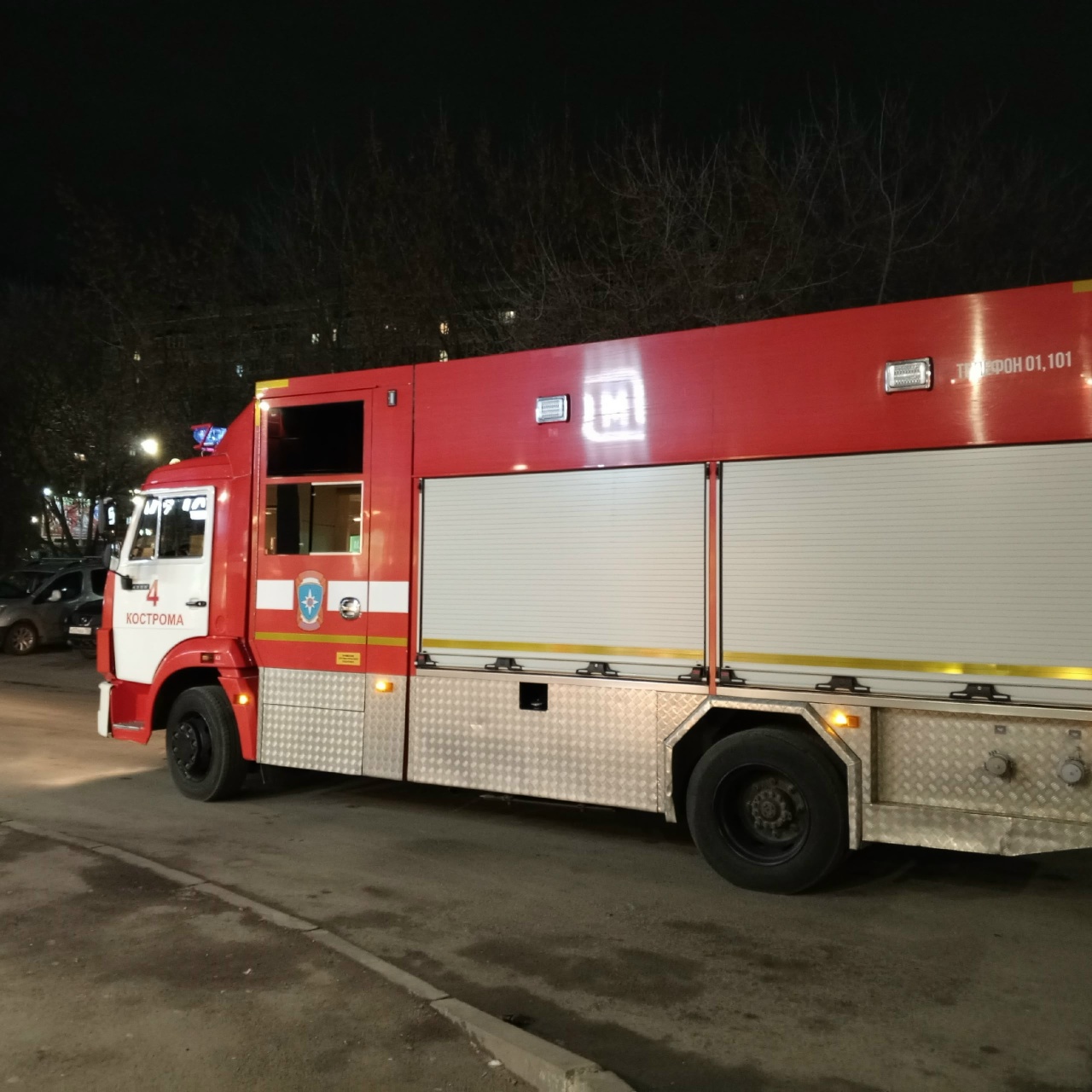 В Костроме на Ивана Сусанина горел продуктовый магазин