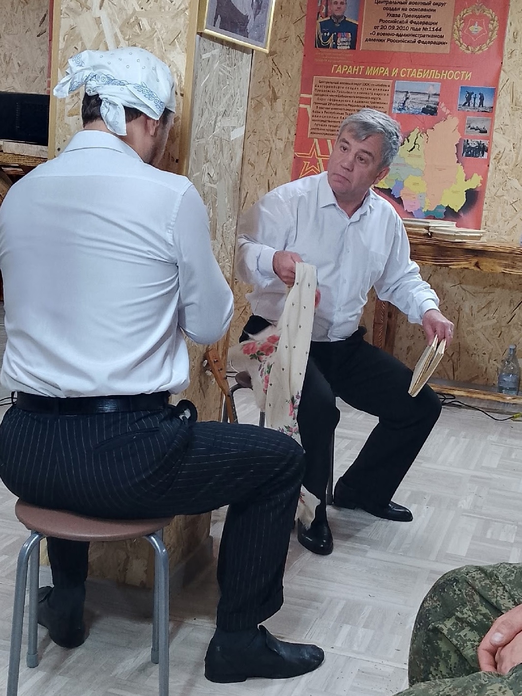 Актеры костромского драмтеатра показали спектакль в зоне СВО