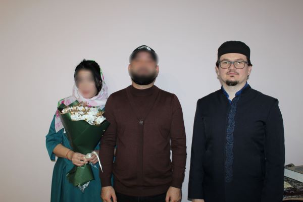 В костромской колонии впервые состоялась мусульманская свадьба