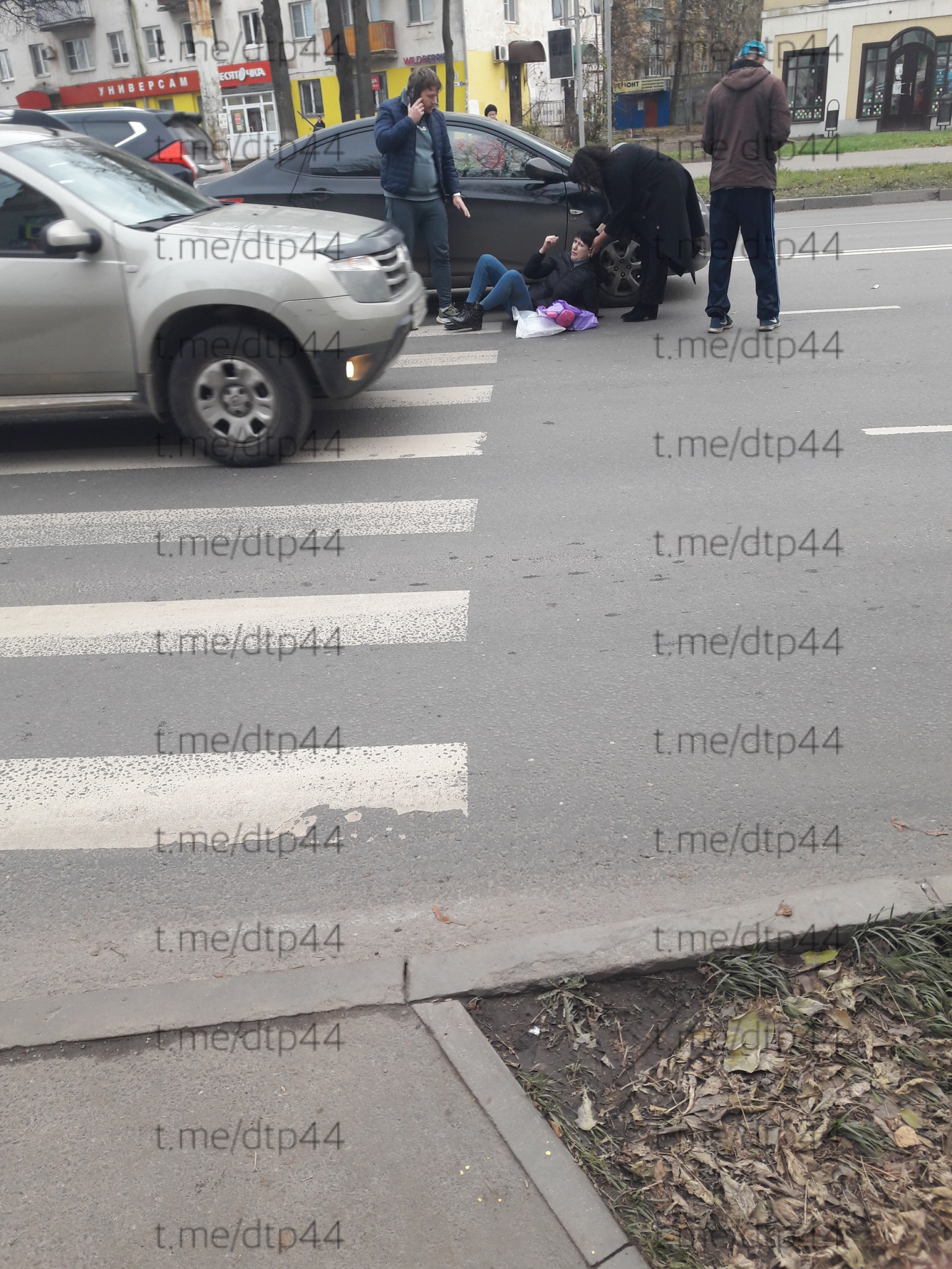 На «зебре» у костромского ж/д вокзала сбили женщину