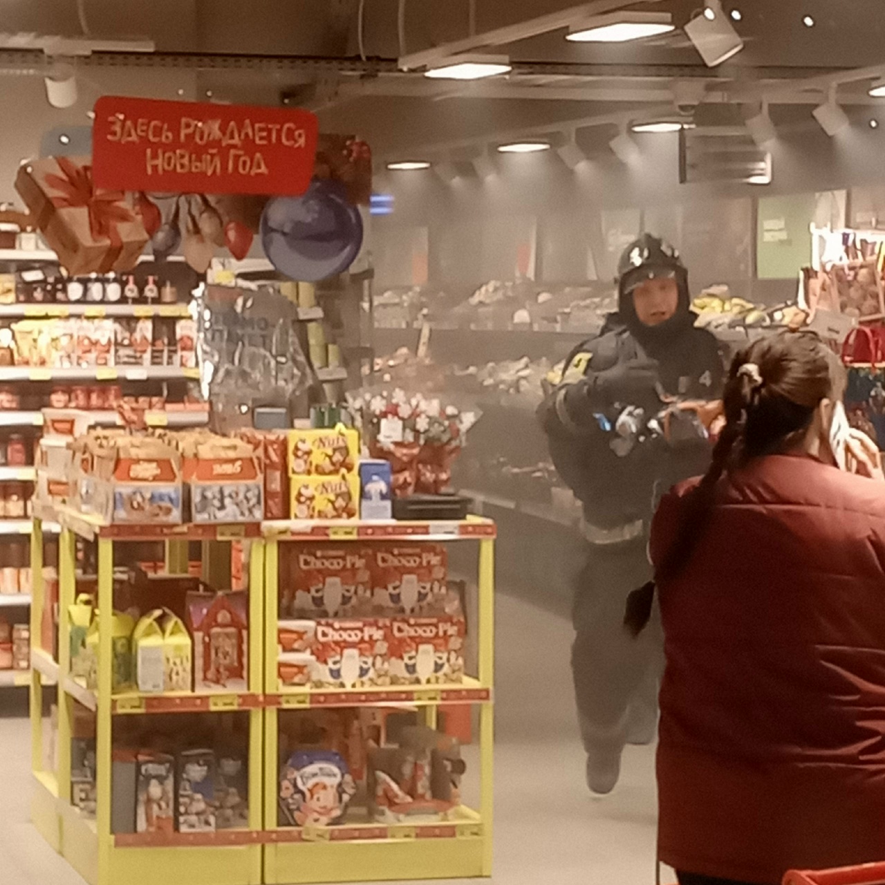 В Костроме на Ивана Сусанина горел продуктовый магазин