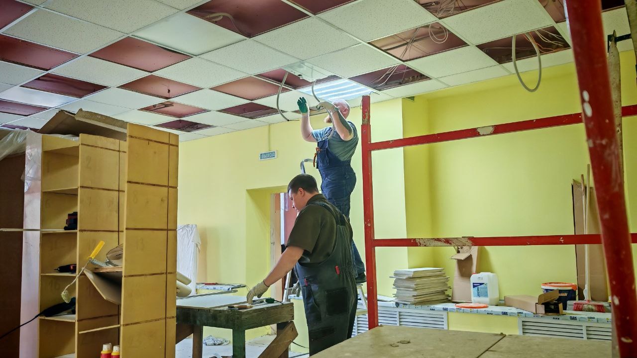 В костромском Учхозе капитально отремонтировали детский сад