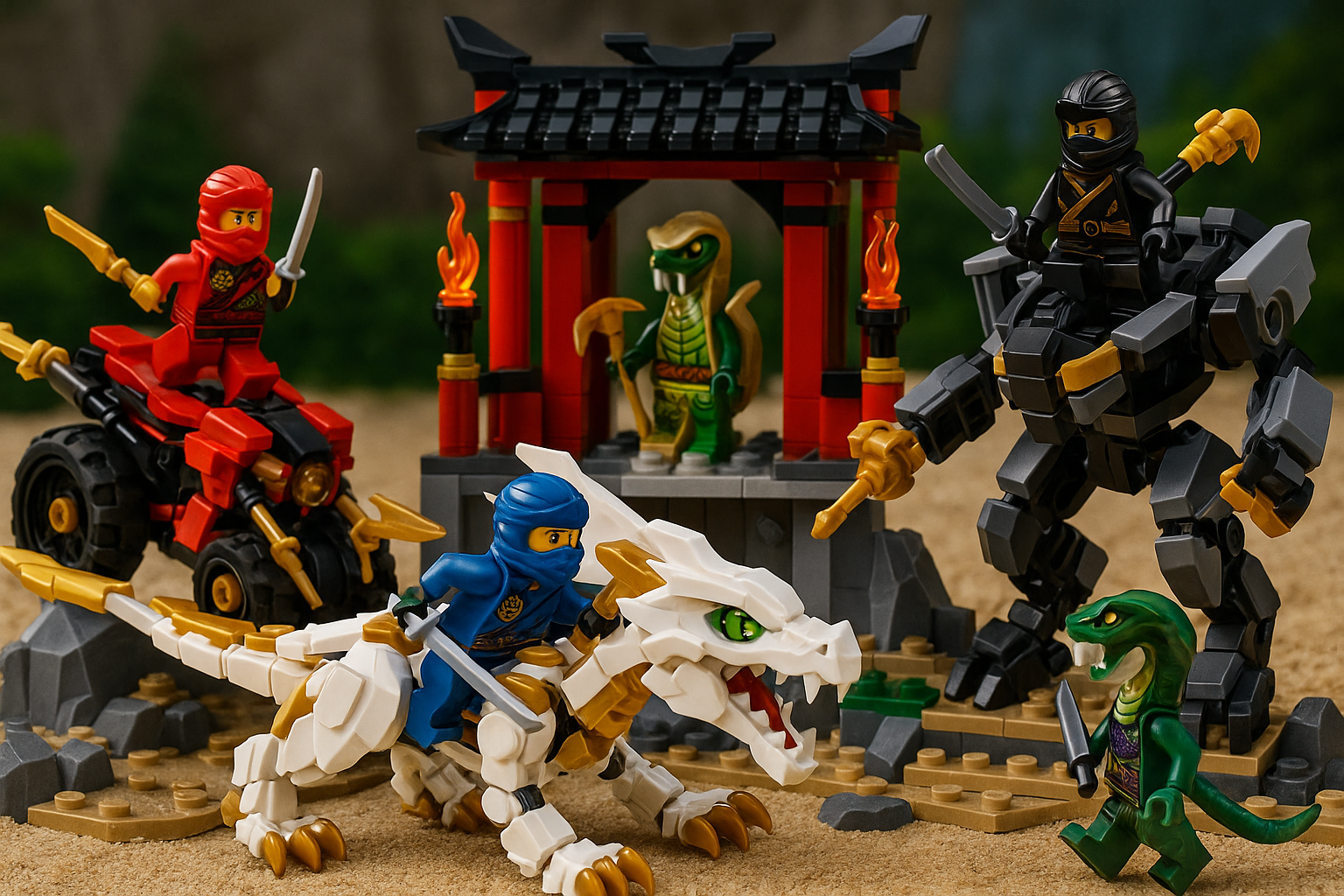 Мир приключений: почему конструкторы LEGO Ninjago так нравятся детям и взрослым