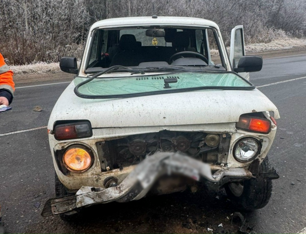 Очередная авария на обледеневшей дороге произошла под Костромой