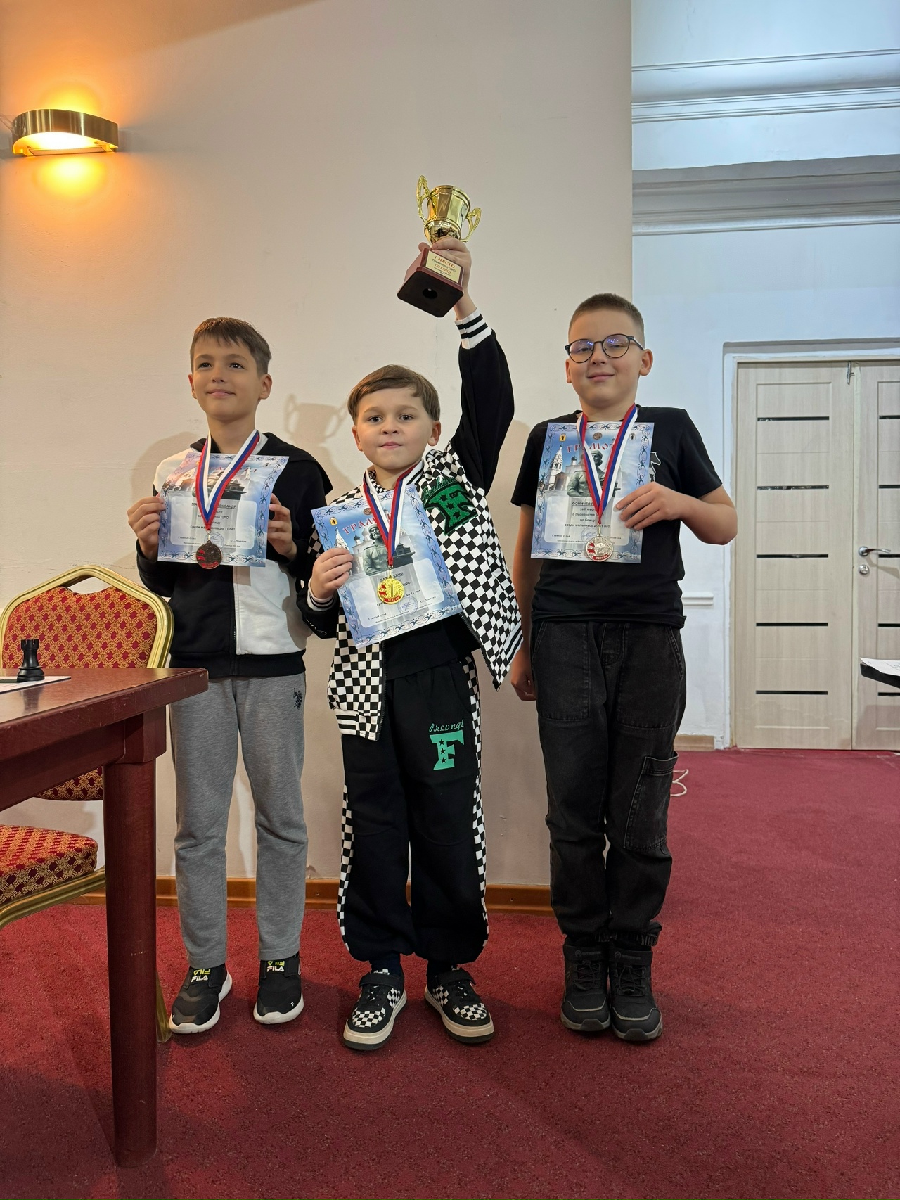 Восьмилетний шахматист из Костромы стал победителем Первенства ЦФО по блицу