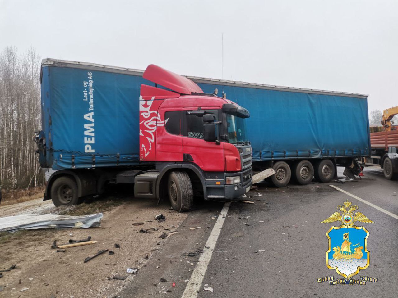 Погиб вместе с сыном: появились подробности ДТП с фурами на костромской трассе