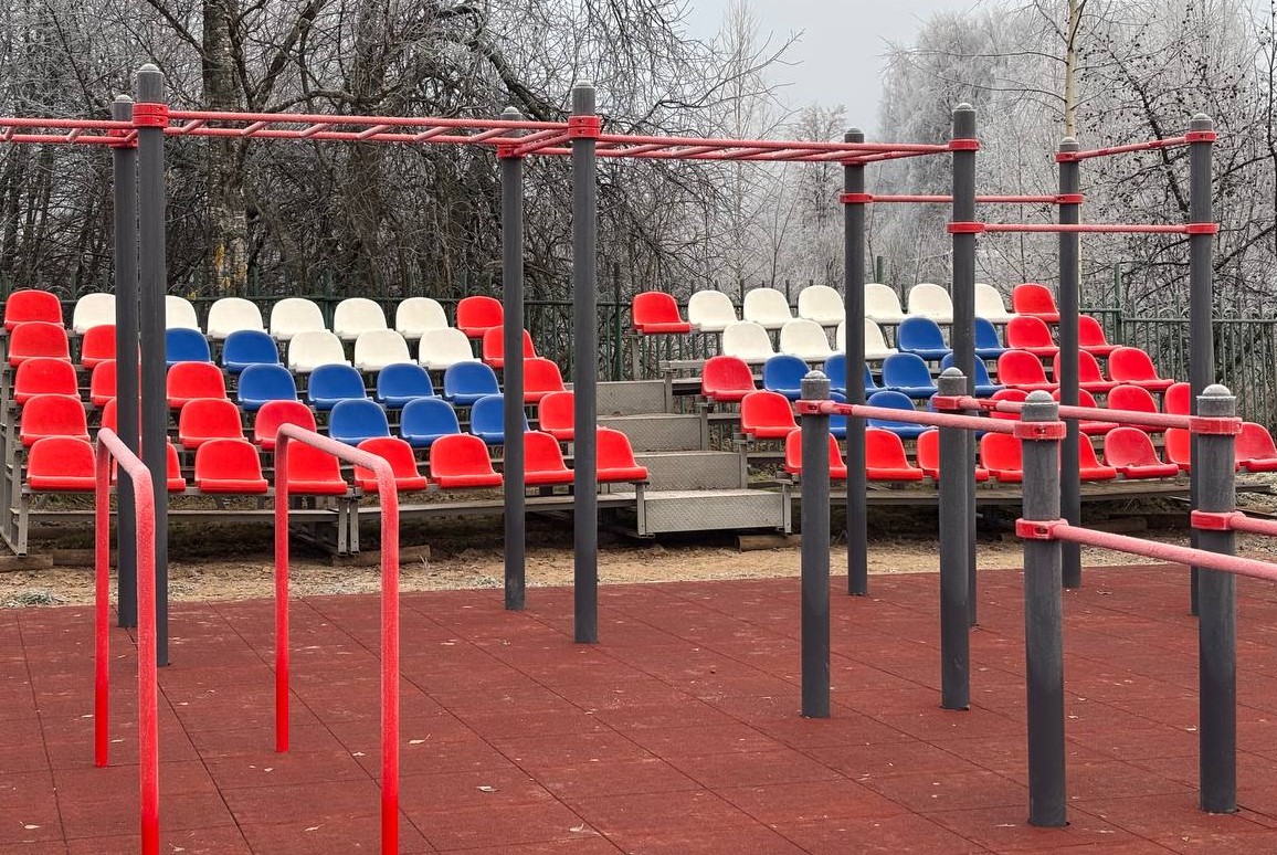 Умную спортплощадку за 9 миллионов рублей построили в костромском райцентре