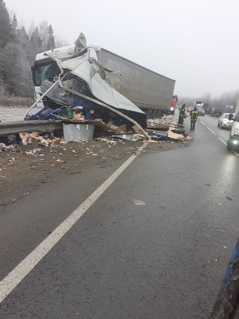 Погиб вместе с сыном: появились подробности ДТП с фурами на костромской трассе