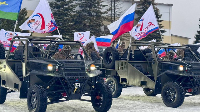 Костромская область отправила на передовую экспериментальные образцы вездеходов-багги