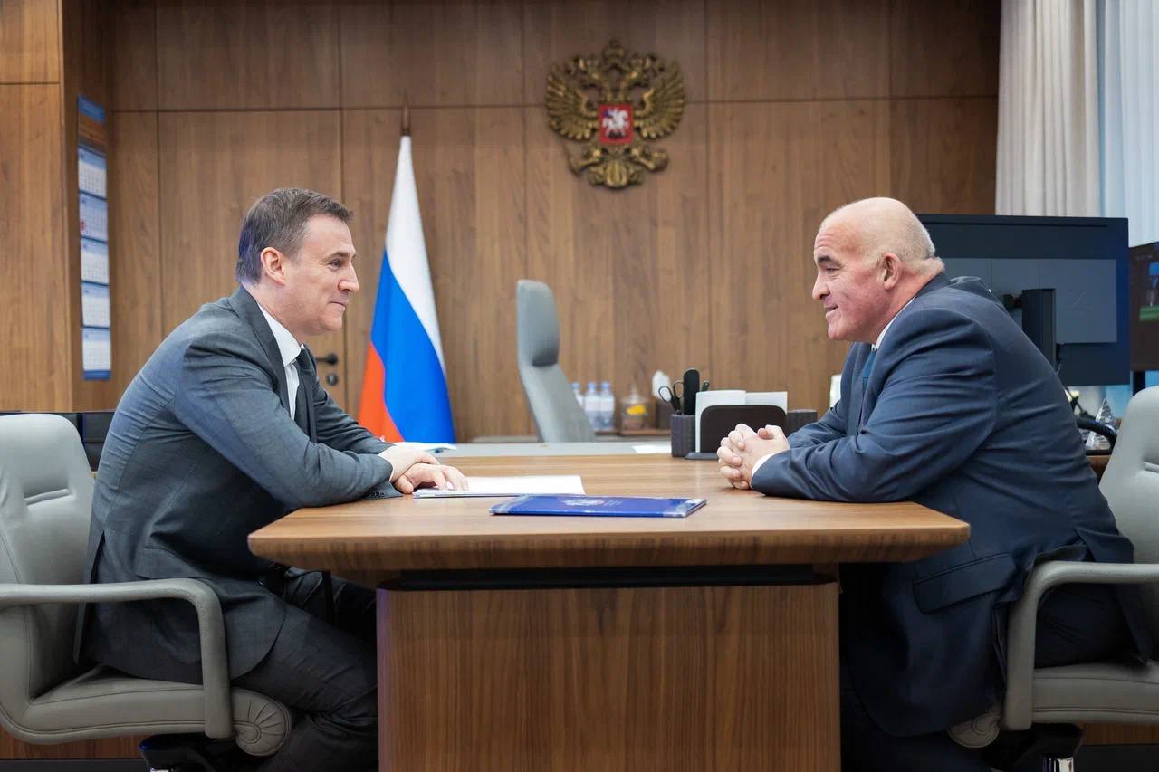 Костромской губернатор обсудил с вице-премьером Дмитрием Патрушевым успехи местных сыроваров